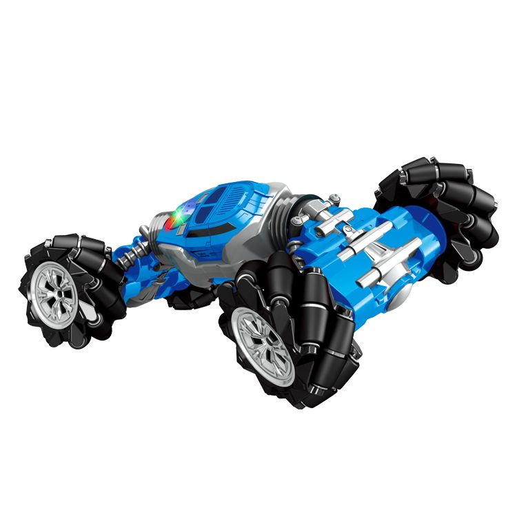 Dual remote control side-shift twist car, watch control stunt car with lights, including remote control and watch remote control DY987-T9 details Picture