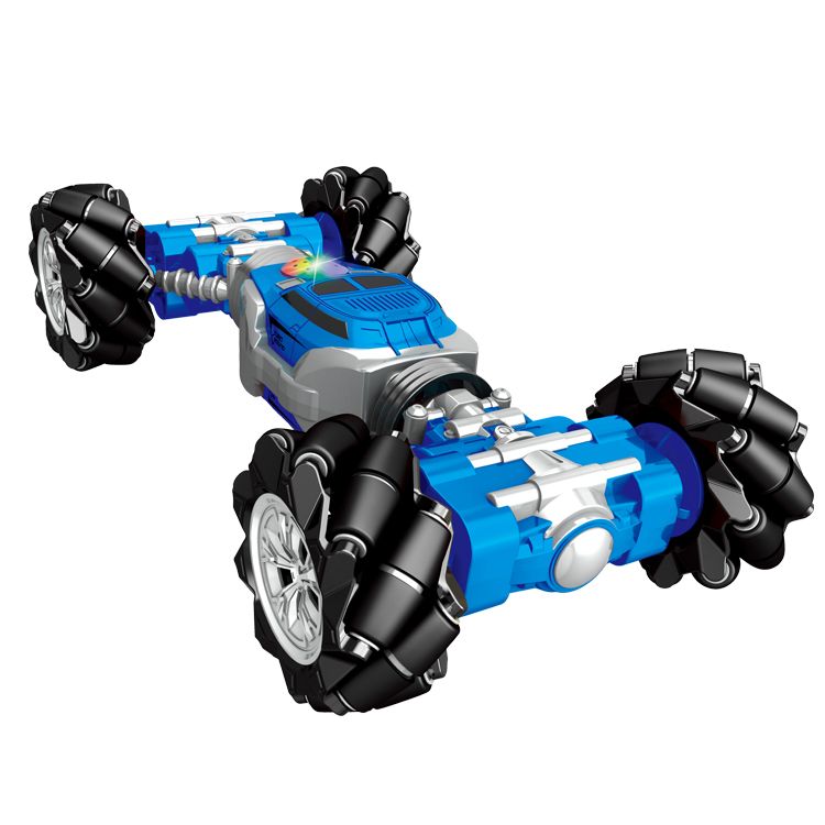 Dual remote control side-shift twist car, watch control stunt car with lights, including remote control and watch remote control DY987-T9 Specification image