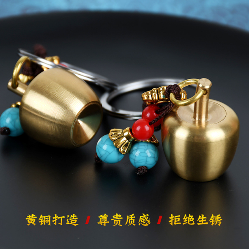 Alloy Apple keychain series mixed 3