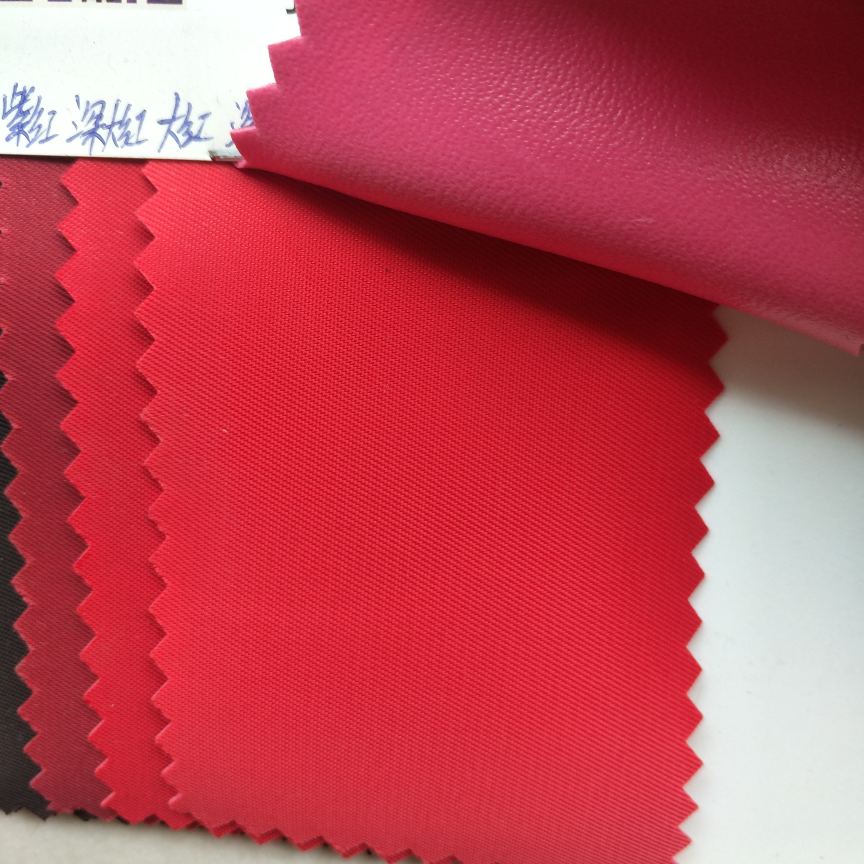 230斜纹发泡，大红，