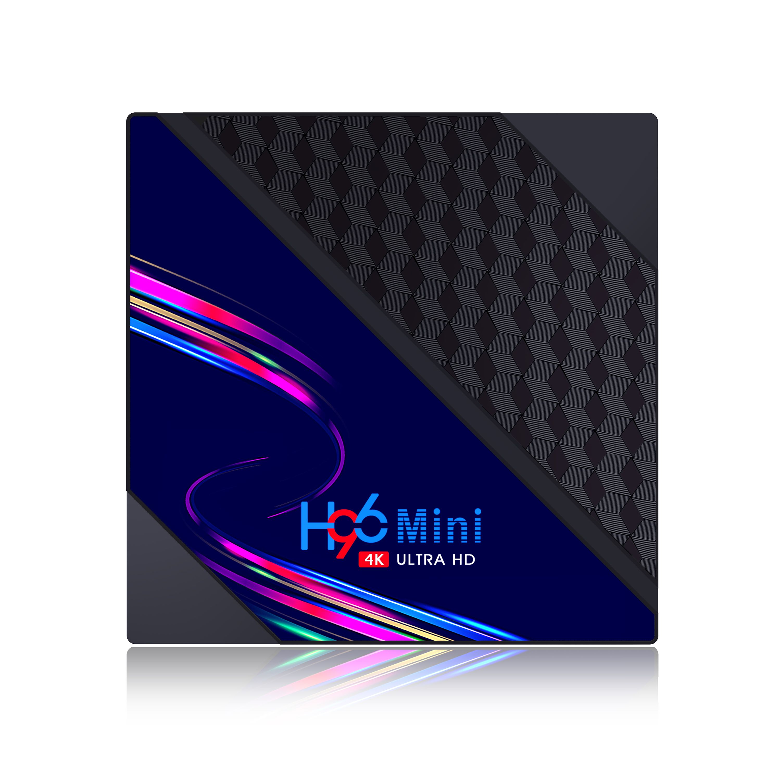 H96mini V8 RK3228A TV BOX X96 网络机顶盒 安卓10 H96电视盒子
