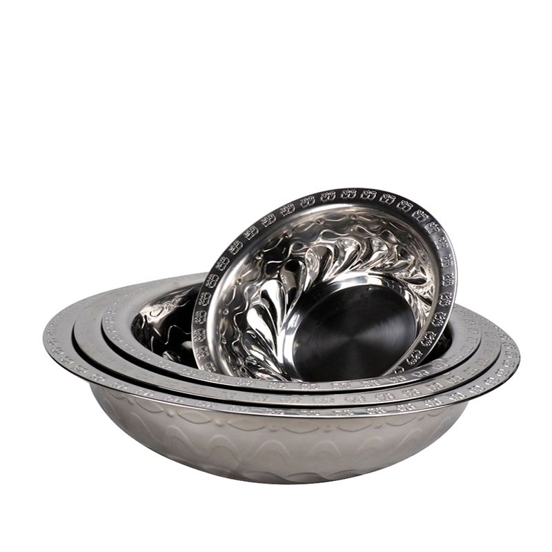Stainless steel pot cover, pot, fruit plate Application Scenario