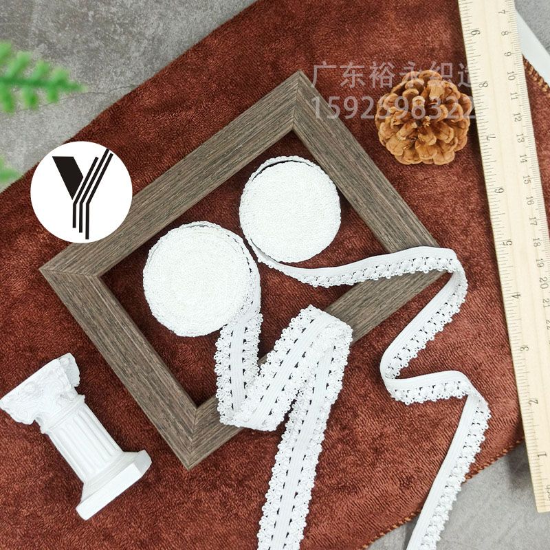 Manufacturers Direct Lace Crown Elastic Ribbon Spandex Fish Silk Woven Belt Whereas Empty Lace Underwear Women's Clothing Accessories Item Picture