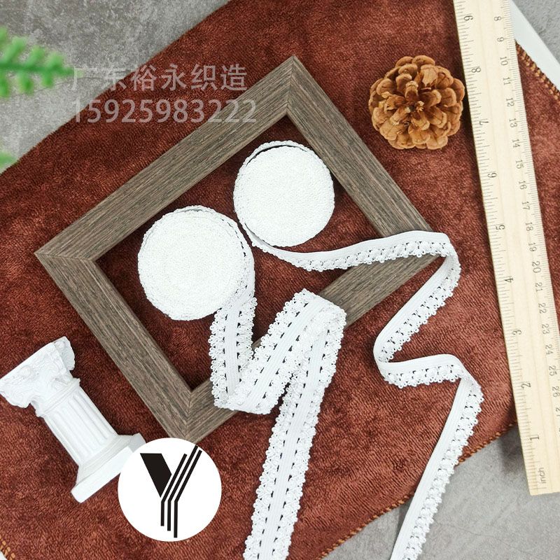 Manufacturers Direct Lace Crown Elastic Ribbon Spandex Fish Silk Woven Belt Whereas Empty Lace Underwear Women's Clothing Accessories Application Scenario