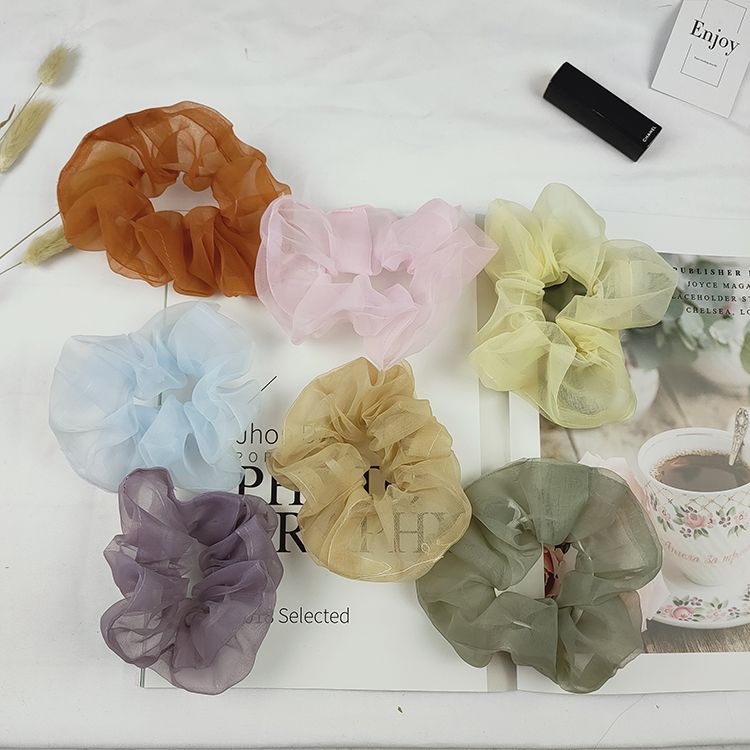 Fairy gauze pig Large intestine meatball hair ring full figure