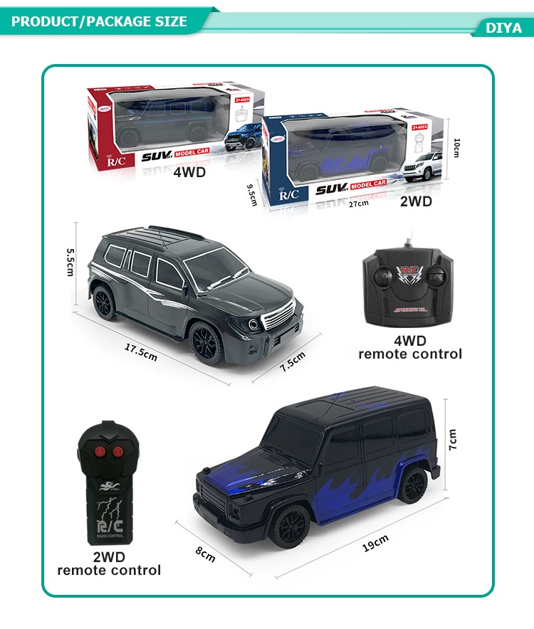 Four-wheel drive four-way simulation SUV remote control car DY987-241 detail image 3