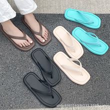 Thick-soled clogs, anti-slip half-toe, summer beach ins trendy women's slippers 3