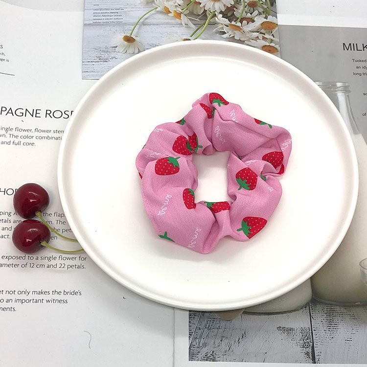 Strawberry large intestine hair circle details Picture