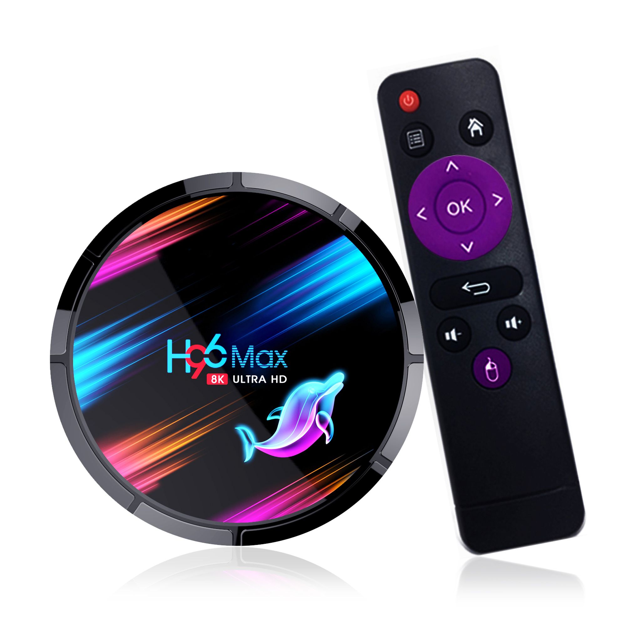 H96MAX X3 TV BOX S905X3 安卓9.0 5G WIFI X96 H96 网络机顶盒