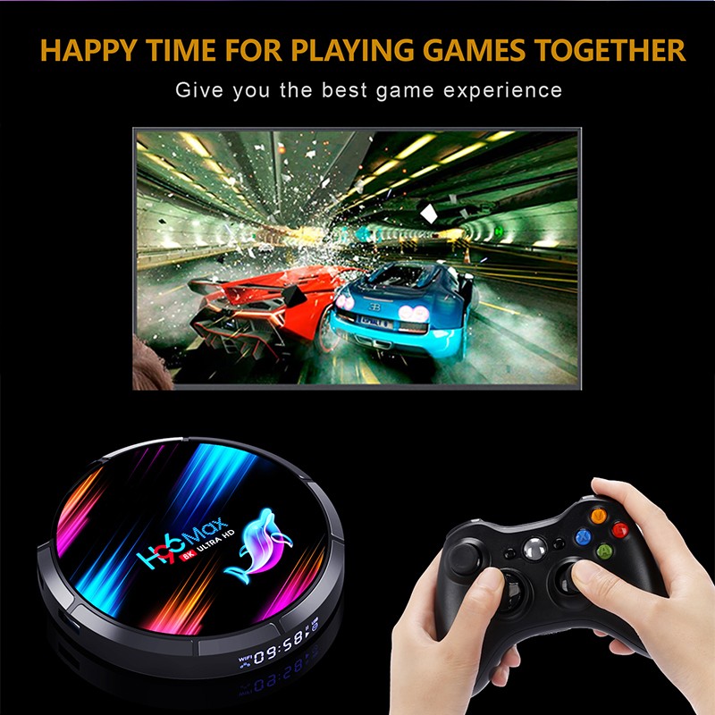 H96MAX X3 TV BOX S905X3 安卓9.0 5G WIFI X96 H96 网络机顶盒