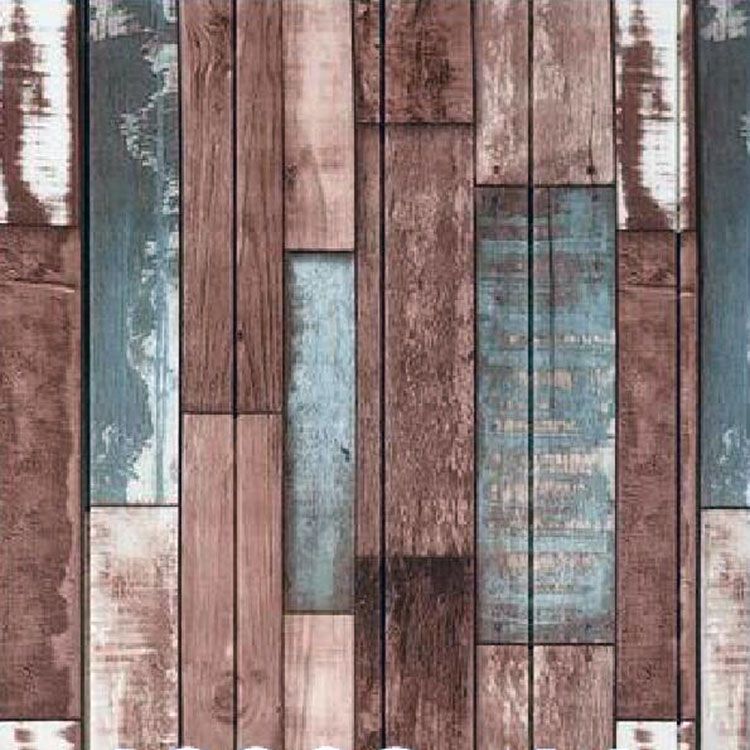 color Wood plank Strip pack Self-adhesive wall sticker 3D wall sticker European pattern bedroom, living room and office with soft installation anti-collision moisture-proof DIY wall paste 70cm*70cm thumbnail