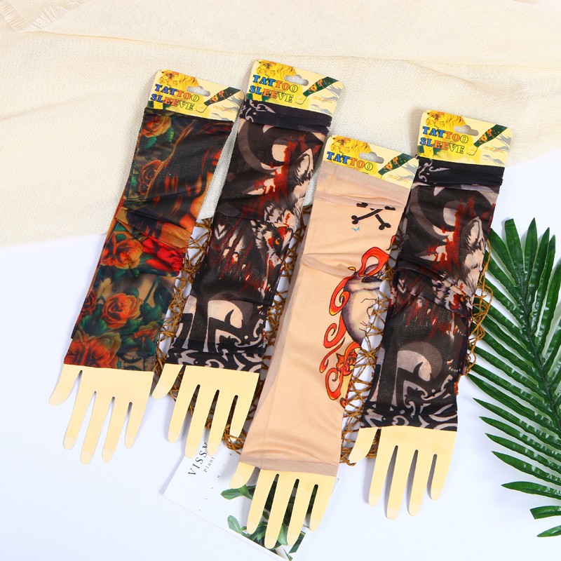 组合纹身袖套环保纹身套袖子手臂套详情图11
