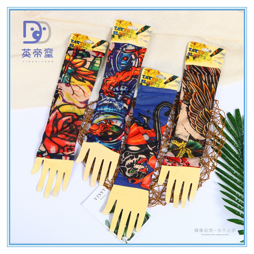 组合纹身袖套环保纹身套袖子手臂套详情图19
