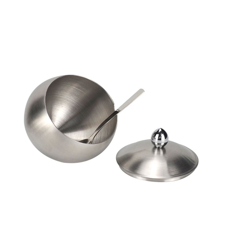 304 stainless steel single-flavor seasoning box, seasoning rack, household seasoning jar, monosodium glutamate and chicken essence jar, enlarged and thickened Specification image