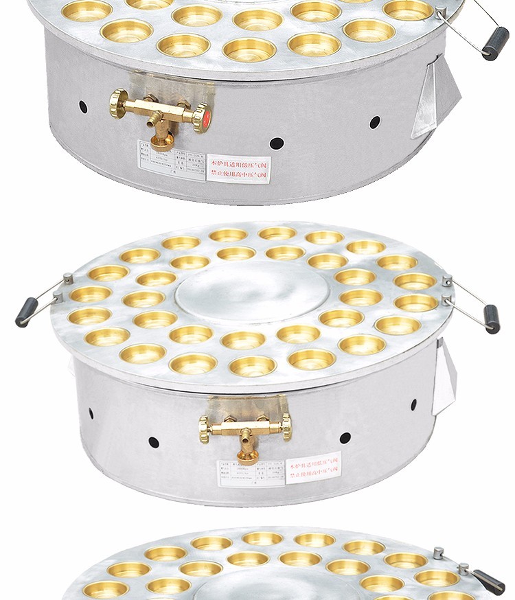 FY-32H.R gas-powered rotating red bean cake machine with small steel ring, Taiwan wheel machine red bean cake machine detail image 5