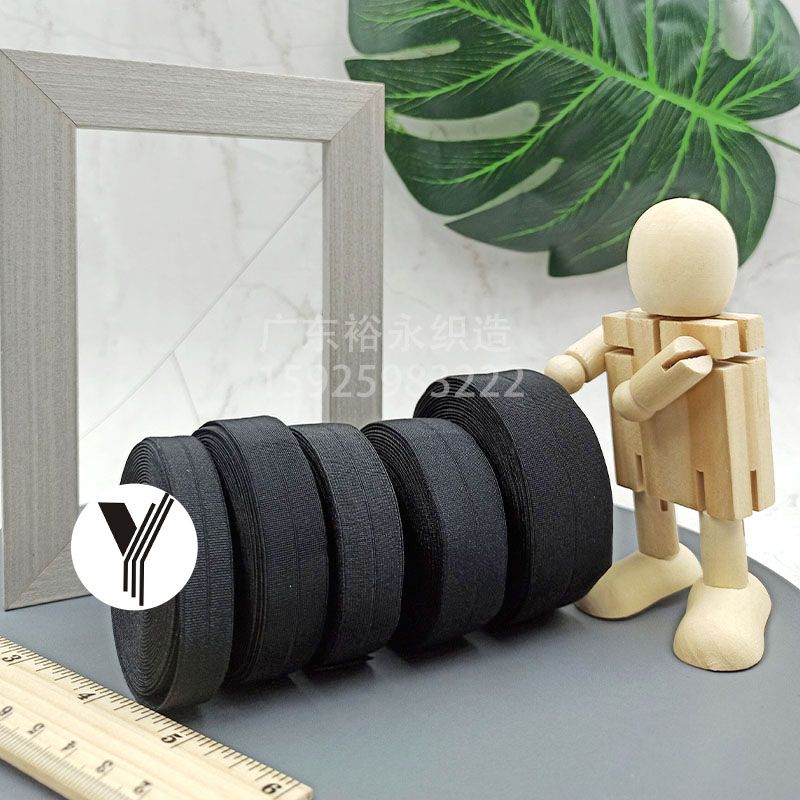 Manufacturers Wholesale Smooth Thread Bag Side With Nylon Webber Folding Elastic Waistband Shoes Clothing Accessories Webber
