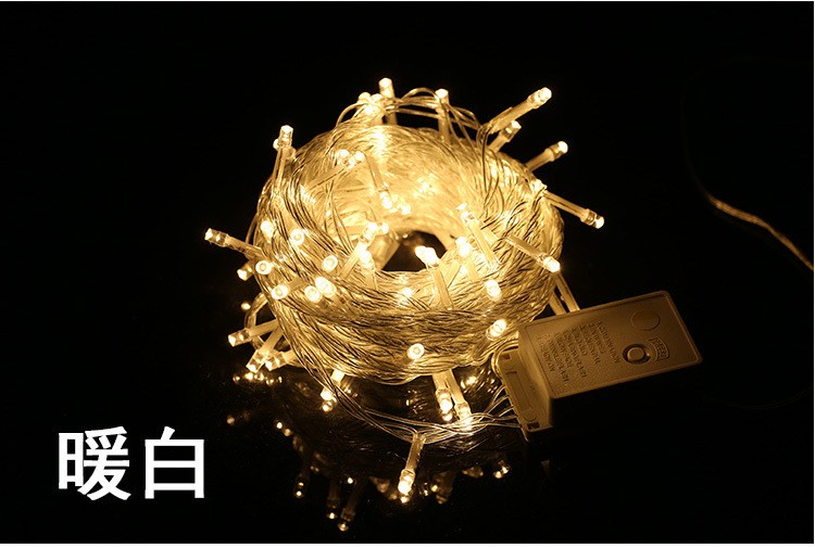 LED彩灯闪灯串装饰灯新年工程亮化满天星户外防水婚庆节日灯串详情图4