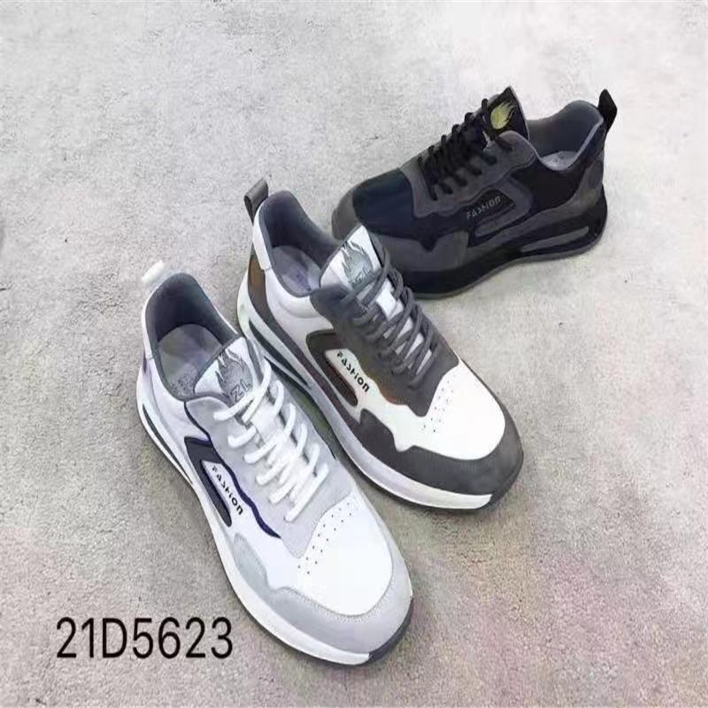 Genuine Men's Shoes Leather Shoes Men's Leather Soft Sole Single Shoes Leisure Summer Dad Shoes Middle-Aged Men's Leather 54