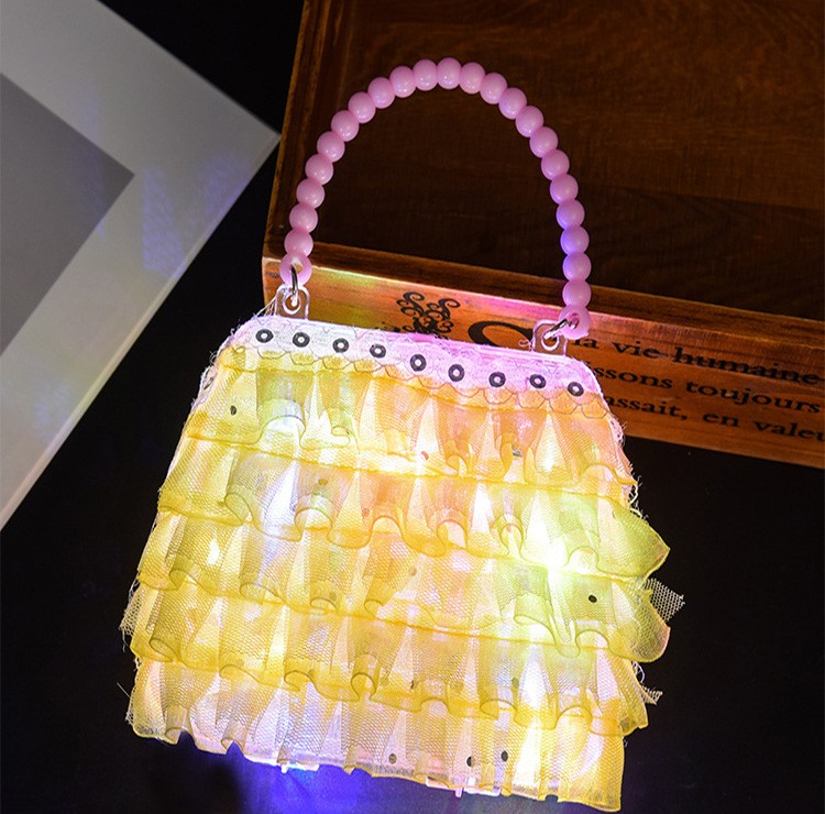 2021新款发光手提包小孩过家家玩具创意手工制作地摊夜市广场批发详情3