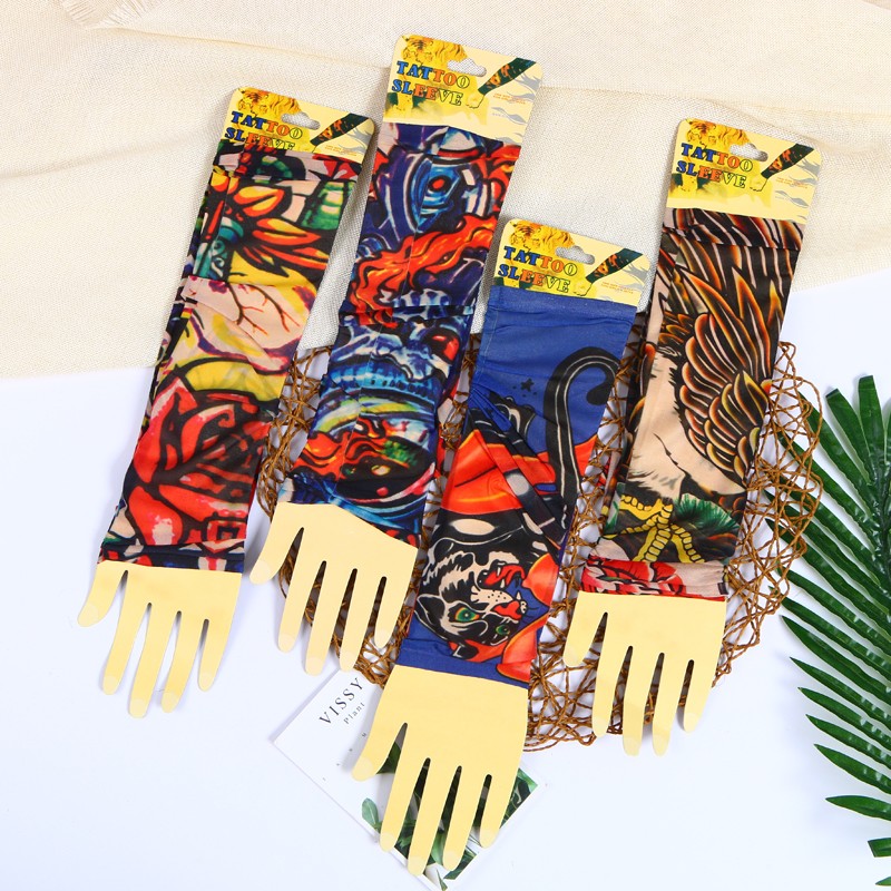 组合纹身袖套环保纹身套袖子手臂套详情图8