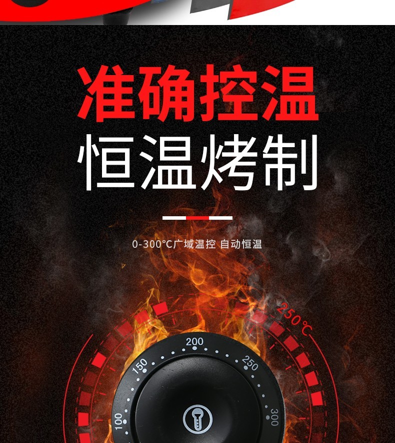 杰亿商用车轮饼机FY-YT-18红豆饼机18孔红豆饼夹心烤饼机小吃设备详情图12