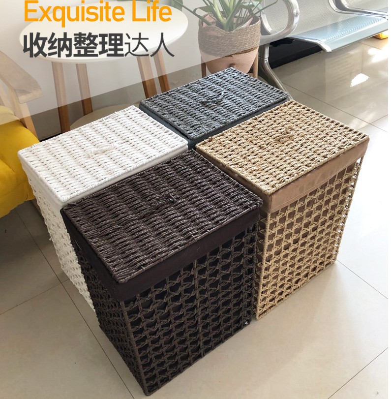 Dirty Clothes Basket Toy Storage Cosmetics Women And Children Storage Miscellaneous Items Storage Basket Desktop Storage undefined