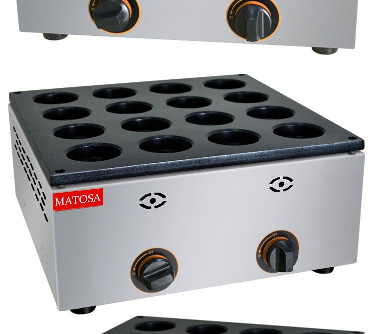 FY-2233B.R gas 16-hole red bean cake machine with aluminum plate pattern, Taiwan wheel cake machine detail image 7