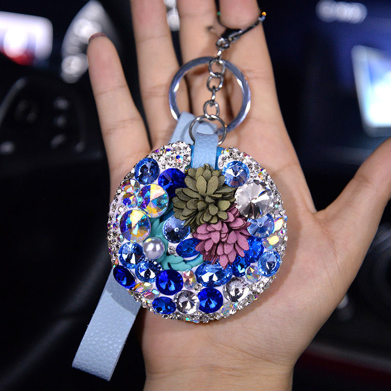 Cute mirror Keychain Makeup Carry series 3
