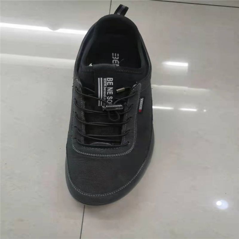 。邦赛正品牌夏季镂空头层牛皮凉鞋男装有孔商务凉皮鞋男土黑色休52