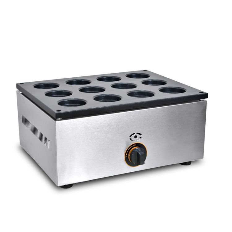 Sixteen-hole gas red bean cake machine FY-2233A.R, Taiwan wheel cake machine, aluminum plate non-stick baking machine Specification image