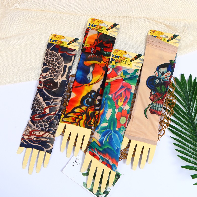 组合纹身袖套环保纹身套袖子手臂套详情图10