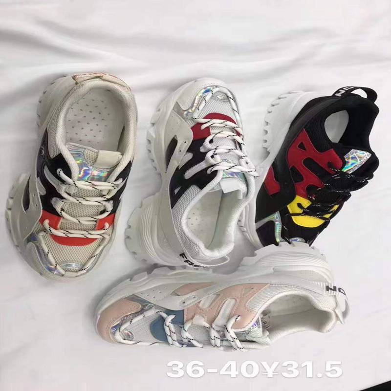 透气潮流飞织休闲运动鞋系带多色减震增高鞋男鞋女鞋板鞋椰子鞋耐穿炫酷防滑鞋44227-637