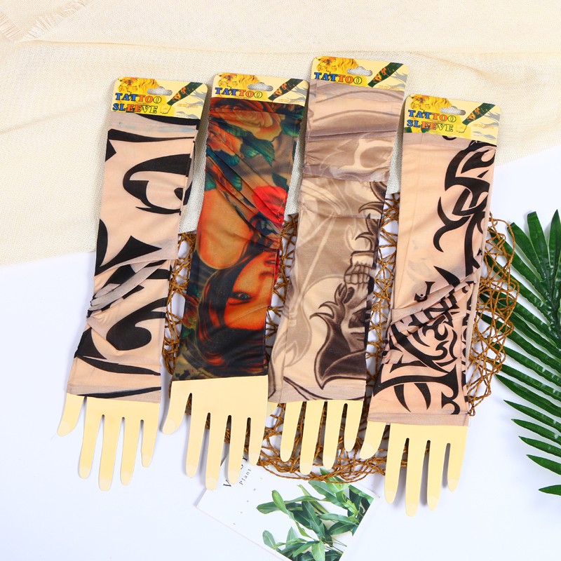 组合纹身袖套环保纹身套袖子手臂套详情图9