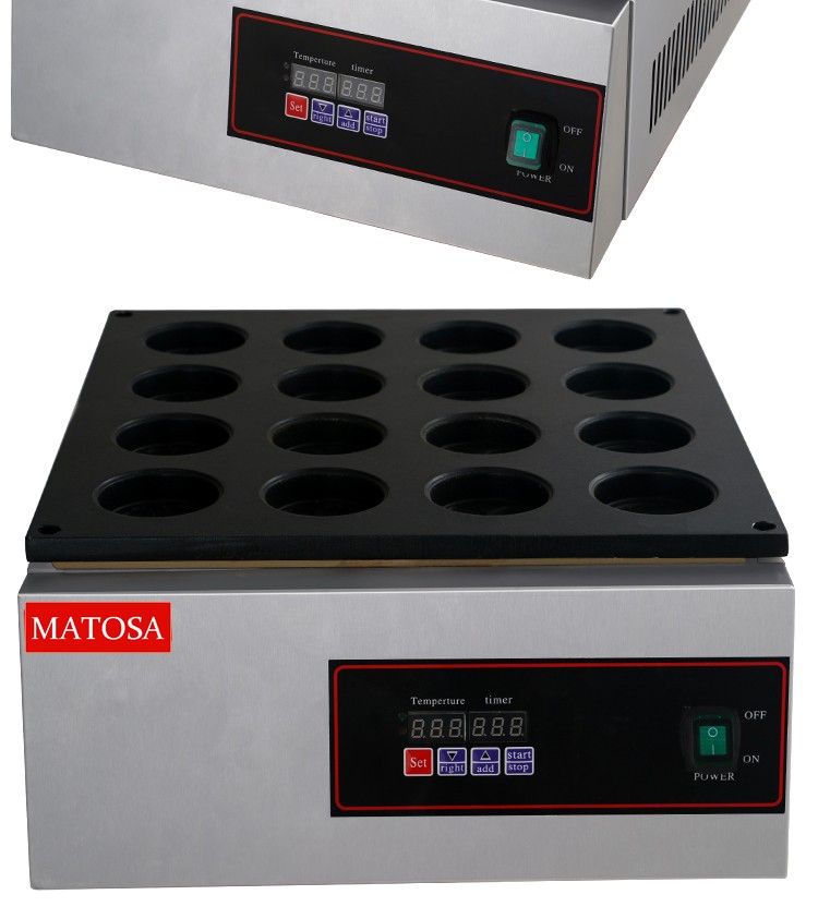 Sixteen-hole CNC red bean cake machine FY-2233B-DZ commercial non-stick pan aluminum plate cake baking machine wheel cake machine detail image 6