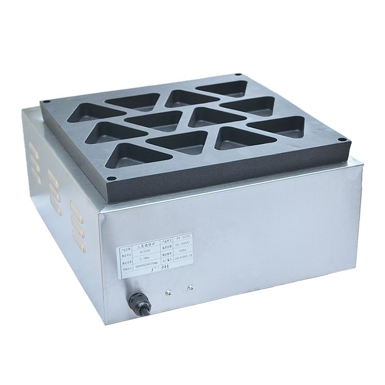Electric heating triangular pancake oven FY-113D, pancake machine, bread machine, red bean pancake machine, muffin machine, snack equipment Specification image