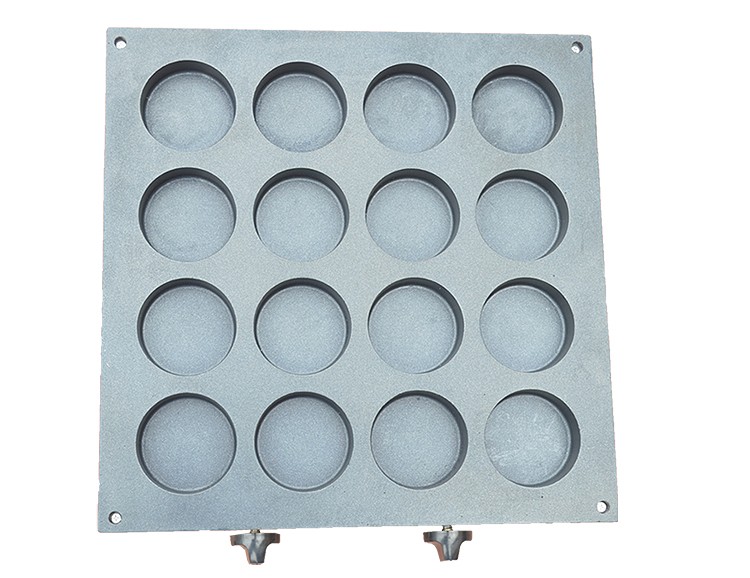 Commercial desktop 16-hole hamburger machine FY-HB16.R gas egg hamburger oven, pancake oven and snack equipment detail image 6