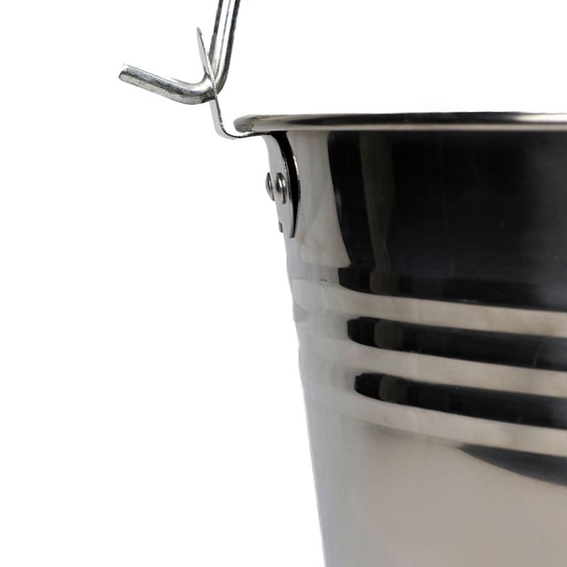 不锈钢水桶手提式大容量家用油桶储水酒店餐厅提水桶