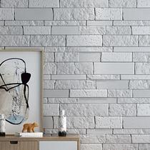 Hot-selling anti-collision wall sticker 3D wall sticker home office business place with decorative soft installation moisture-proof imitation leather Embossed brick pattern