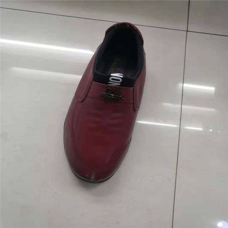 Senior Men's Shoes In The High-End Father Shoes Breathable Soft Sole Spring And Autumn Middle-Aged Father Leather Shoes Head Layer Cow 53