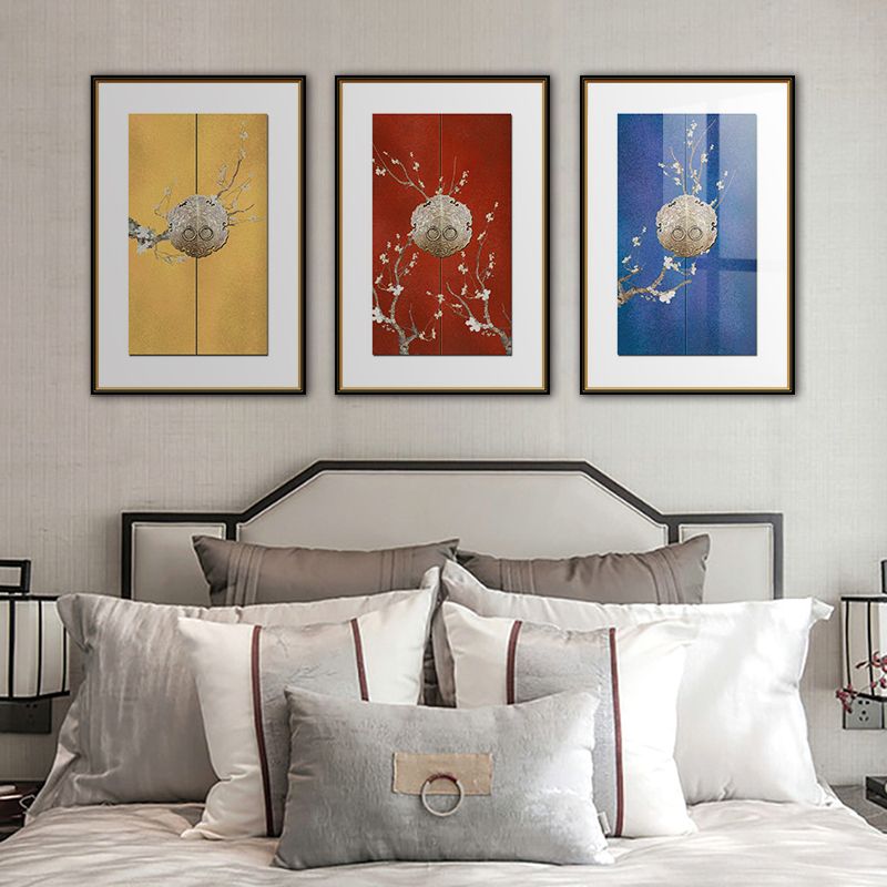 Zen-inspired Chinese-style entrance hall decorative paintings lock in the clear autumn Application Scenario