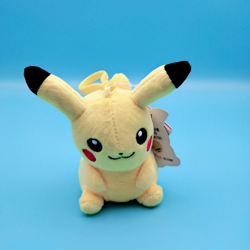 正版澳捷尔可爱皮卡丘公娃娃毛绒玩具皮卡丘礼物儿童玩偶挂件详情图2