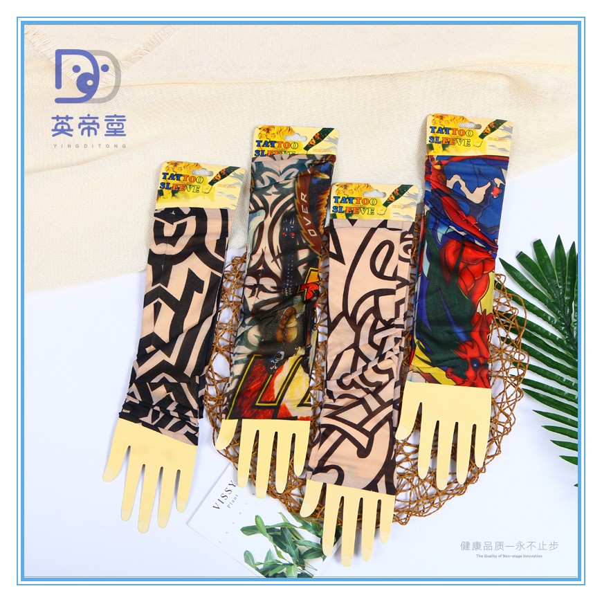 组合纹身袖套环保纹身套袖子手臂套详情图17