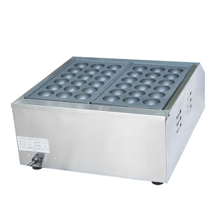 Commercial two-plate Japanese-style electric fish ball stove FY-1136A non-stick large-hole octopus ball machine and shrimp egg pulling machine Specification image