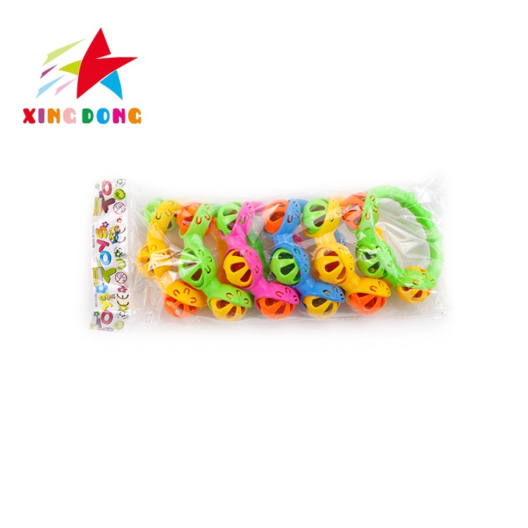 Baby toy, three bells for children to hold, rattle, single piece detail image 4