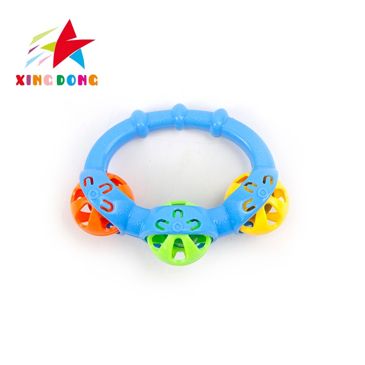Baby toy, three bells for children to hold, rattle, single piece detail image 3