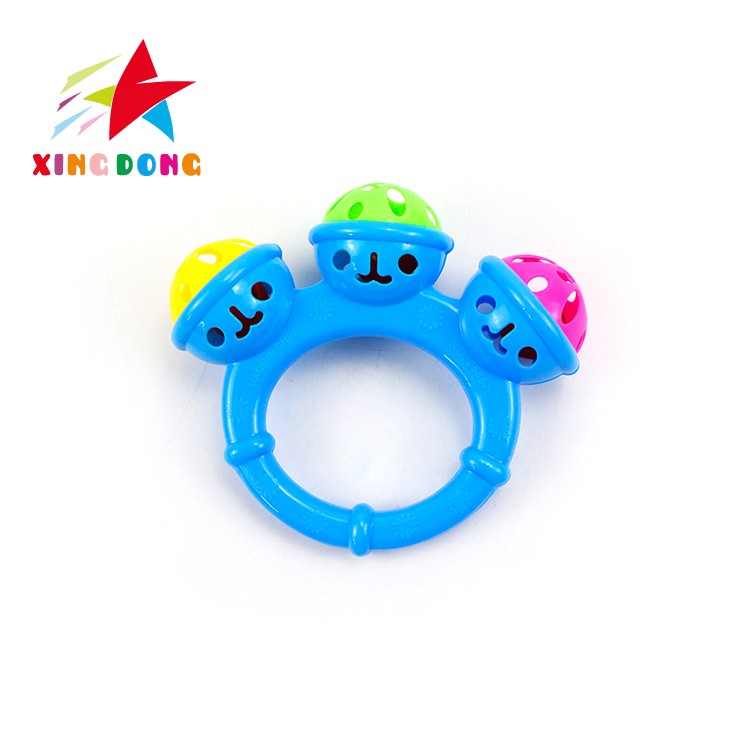 Baby toys, children's smiling face rattle, hand-held rattle, one set detail image 2