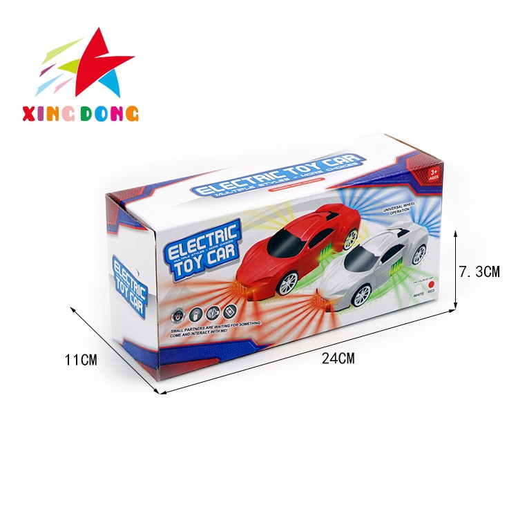 Coche de juguete para niños colorido dazzler 5D coche eléctrico con luz auto detail image 5