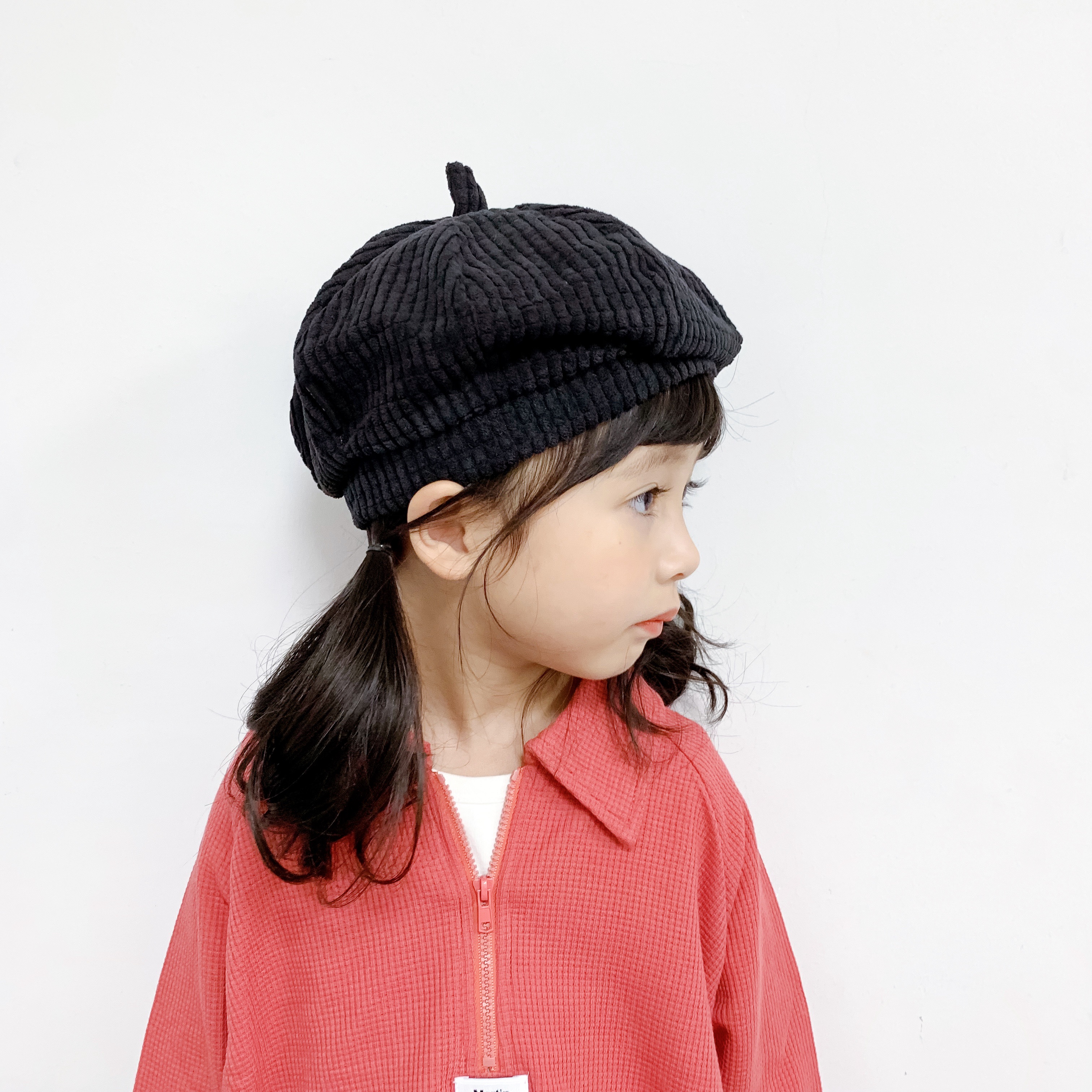 Autumn-Winter Wool Octagon Beret For Children 2