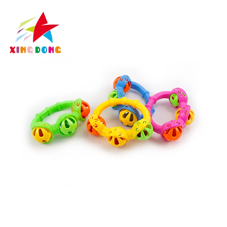 Baby toy, three bells for children to hold, rattle, single piece detail image 2
