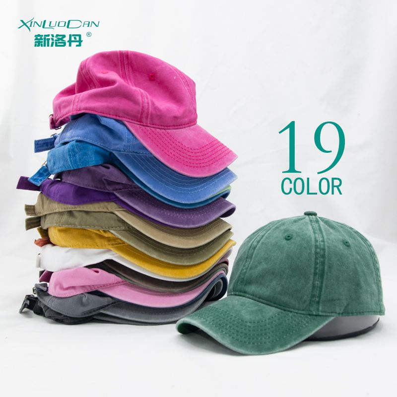 Foreign Trade Cross-Border Washed Soft Top Summer Hat Outdoor Duck Tongue To Do Old Cowboy Baseball Men's And Women's Sun Hat Wholesale Application Scenario
